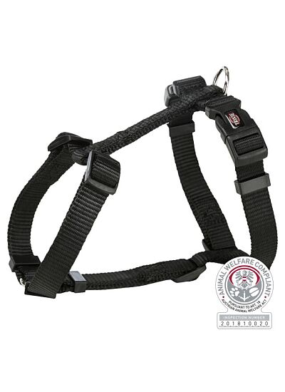 Trixie Σαμαράκι H Harness Premium Μαύρο