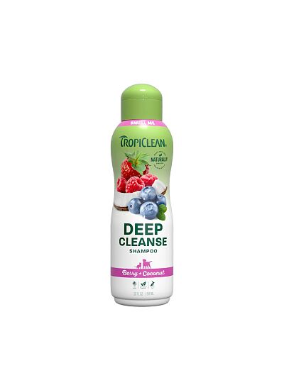 Tropiclean Deep Cleanse Σαμπουάν Σκύλου & Γάτας 355ml