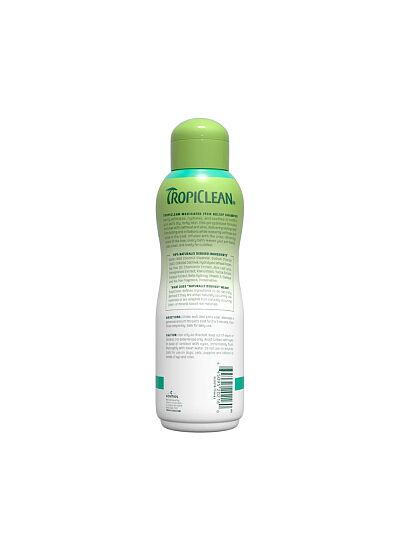 Tropiclean Medicated   Itch Relief Σαμπουάν Σκύλου & Γάτας 355ml
