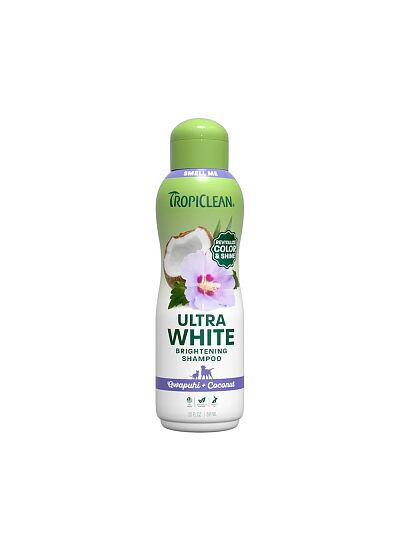 Tropiclean Ultra White Brightening Σαμπουάν Σκύλου & Γάτας 355ml