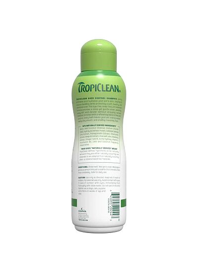 Tropiclean Shed Control Σαμπουάν Σκύλου & Γάτας 592ml