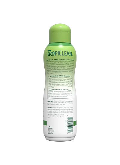 Tropiclean Shed Control Μαλακτικό Σκύλου & Γάτας 592ml