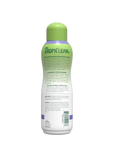 Tropiclean Ultra White Brightening Σαμπουάν Σκύλου & Γάτας 592ml