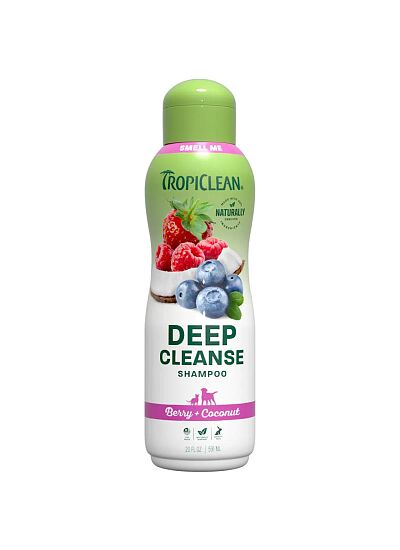 Tropiclean Deep Cleanse Σαμπουάν Σκύλου & Γάτας 592ml