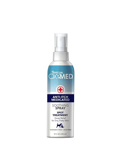 Tropiclean Oxymed Anti Itch Medicated Oatmeal Soothing Spray Σκύλου & Γάτας 236ml
