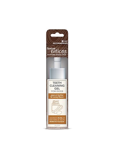 Tropiclean Enticers Teeth Cleaning Gel Για Σκύλους Με Γεύση Φυστικοβούτυρο & Μέλι 59ml