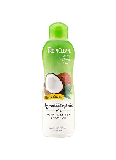 Tropiclean Hypoallergenic Σαμπουάν Για Κουτάβια & Γατάκια 355ml