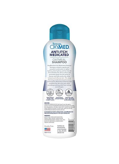 Tropiclean Oxymed Anti Itch Medicated Oatmeal Σαμπουάν Σκύλου & Γάτας 592ml