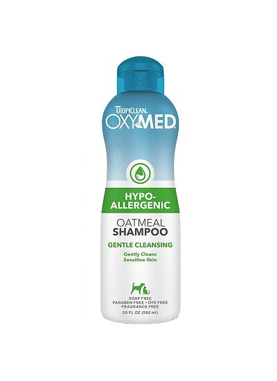 Tropiclean Oxymed Hypo Allergenic Oatmeal Σαμπουάν Σκύλου & Γάτας 592ml