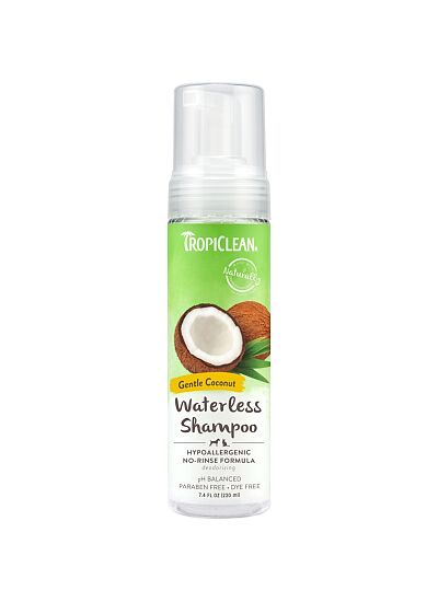 Tropiclean Waterless Hypoallergenic Σαμπουάν Σκύλου & Γάτας 220ml