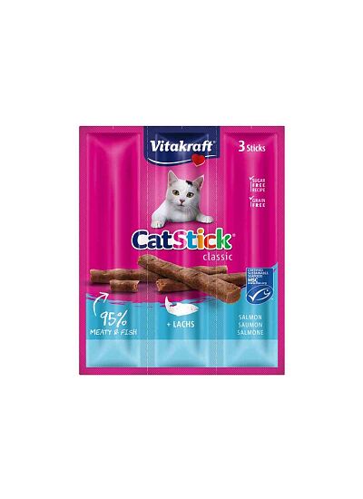 Vitakraft Cat Stick Classic   Salmon Λιχουδιά για Γάτες (3x18gr)