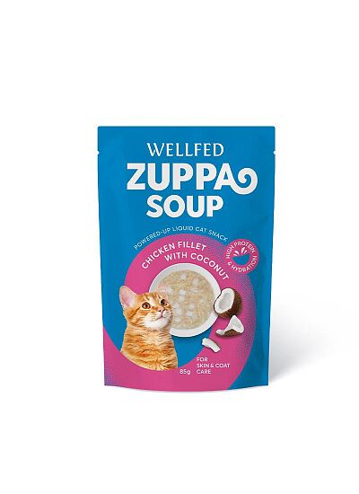 Wellfed Zuppa Soup Με Κοτόπουλο & Καρύδα 85gr