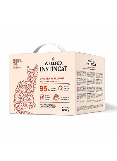 Wellfed Instincat S.O.B. All Life Stages Κοτόπουλο & Σολωμός 1,8Kg