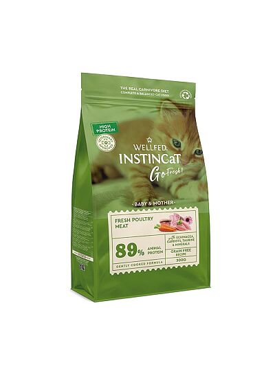 Wellfed Instincat Go Fresh Baby & Mother Poultry 1.8Kg