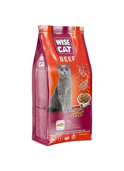 Wise Cat Adult Μοσχάρι 10Kg