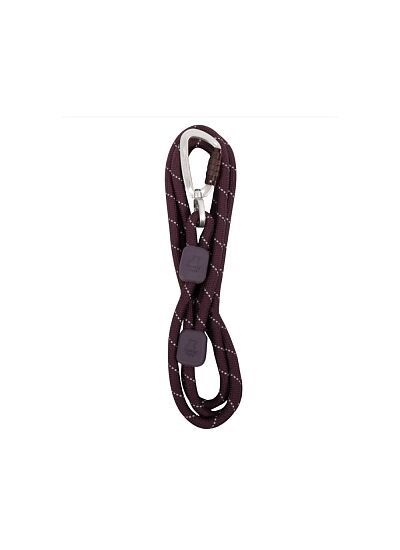 Woolly Wolf Eco Friendly Οδηγός Περιπάτου Juicy Plum Rope Leash (180 cm)