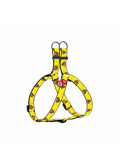 Wau Dog Επιστήθιο Τύπου Α με Smart ID & Πλαστικό Κούμπωμα   Superman Yellow