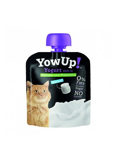 YowUp Cat Yogurt Pouch Γιαούρτι Με Πρεβιοτικά για Γάτες 85gr