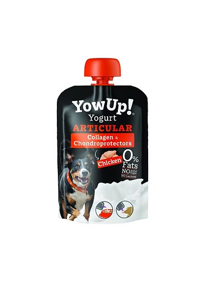 YowUp Dog Yogurt Pouch Articular Γιαούρτι Με Κολλαγόνο & Χονδροπροστατευτική Δράση για Σκύλους 115gr