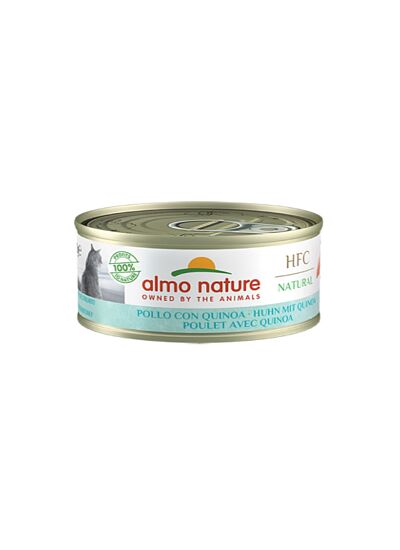 Almo Nature Cat Adult HFC Light Κονσέρβα Κοτόπουλο & Κινόα 70gr