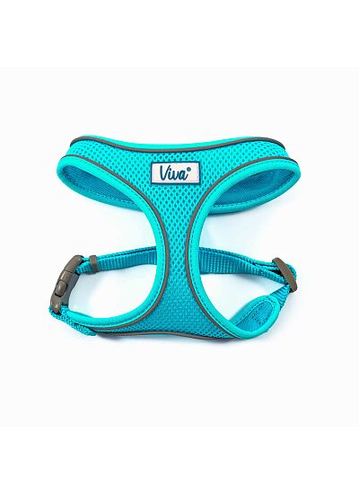 Ancol Περιστήθιο Mesh Comfort Ανακλαστικό Τουρκουάζ Μ 44 57 cm