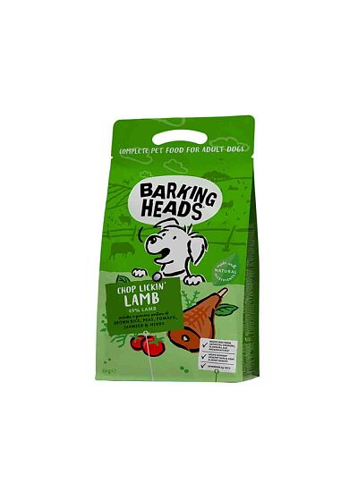 Barking Heads Adult All Breeds Chop Lickin' Lamb 12Kg