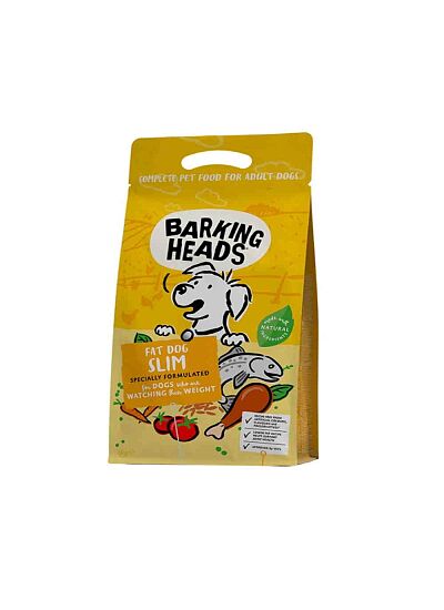 Barking Heads Adult All Breeds Fat Dog Slim 2Kg