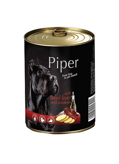 PIPER ADULT Συκώτι Βοδινού & Πατάτα 800gr