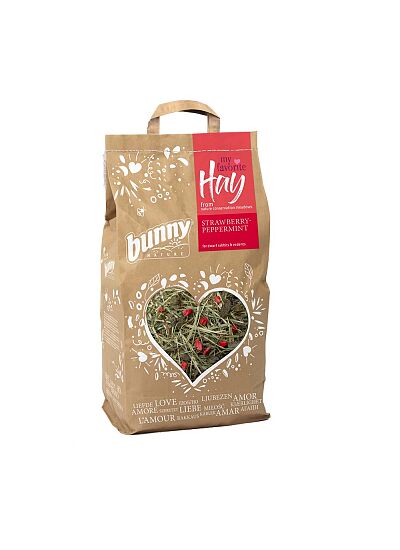 Bunny Nature My Favorite Hay Χόρτο με Μέντα & Φράουλα 100gr