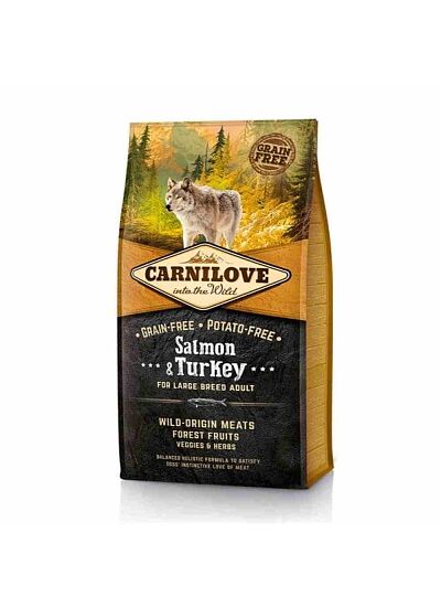 Carnilove Adult Large Breed Salmon & Turkey 12Kg