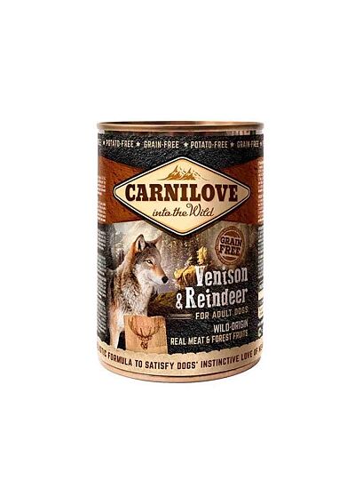 Carnilove Κονσέρβα Σκύλου Adult Venison & Reindeer 400gr