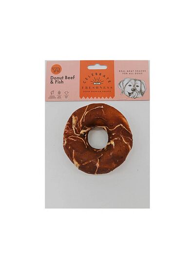 Celebrate Freshness Donut Beef & Fish Λιχουδιά για Σκύλους 120gr