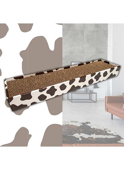 Croci Homedecor Animalier Ονυχοδρόμιο από Χαρτόνι   Cow (48x12,5x5 cm)