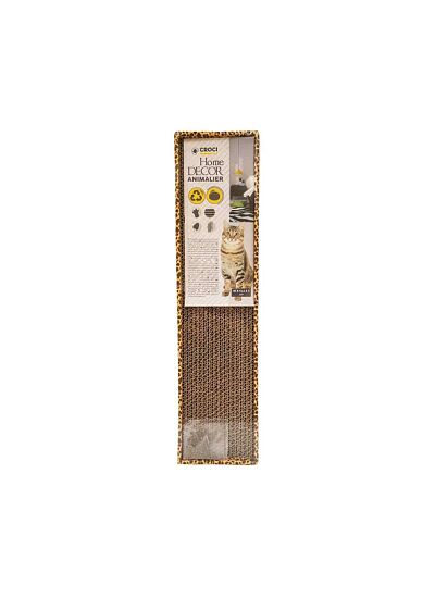 Croci Homedecor Animalier Ονυχοδρόμιο από Χαρτόνι   Leopard (48x12,5x5 cm)