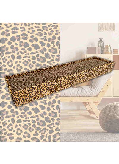 Croci Homedecor Animalier Ονυχοδρόμιο από Χαρτόνι   Leopard (48x12,5x5 cm)