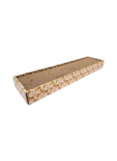 Croci Homedecor Texture Ονυχοδρόμιο από Χαρτόνι   Gold (48x12,5x5 cm)