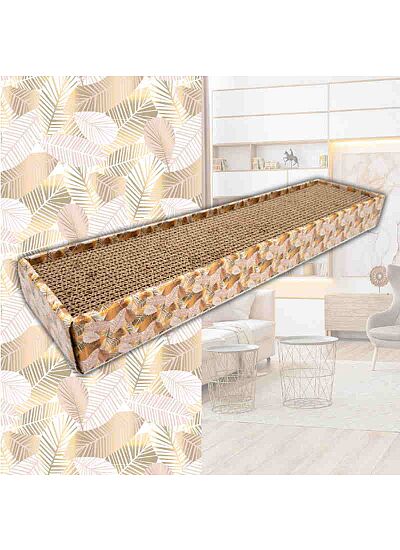 Croci Homedecor Texture Ονυχοδρόμιο από Χαρτόνι   Gold (48x12,5x5 cm)