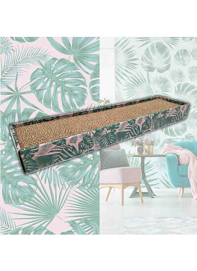 Croci Homedecor Texture Ονυχοδρόμιο από Χαρτόνι   Leaves (48x12,5x5 cm)