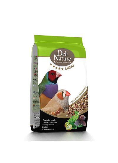 Deli Nature 5* Menu Tropical Finches Μείγμα για Εξωτικά Πουλιά 800gr