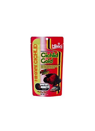 Hikari Cichlid Gold Medium Τροφή για Κιχλίδες & Τροπικά Ψάρια 57gr