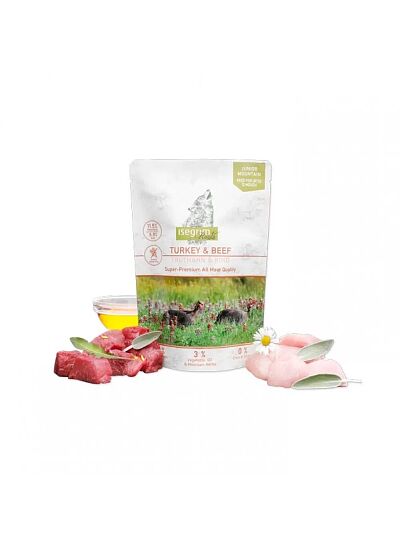 Isegrim Junior Turkey & Beef 410gr