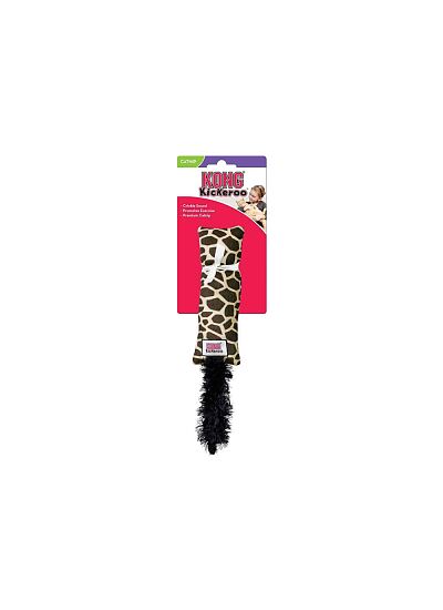 Kong Cat Kickeroo με Catnip Pattern No.1 Brown