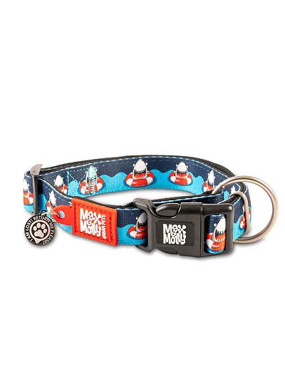 Max & Molly Περιλαίμιο Smart ID Collar Frenzy the Shark/L