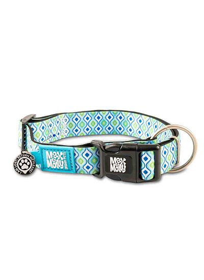 Max & Molly Περιλαίμιο Smart ID Collar Retro Blue