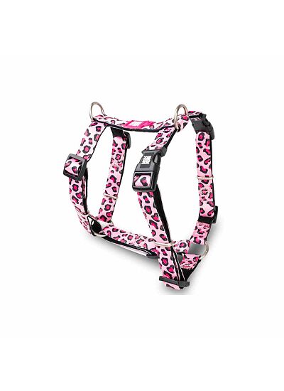 Max & Molly Επιστήθιο H   Harness Leopard Pink