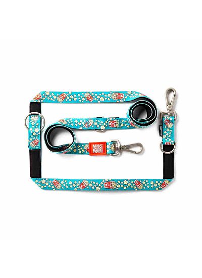 Max & Molly Οδηγός Περιπάτου Multi   Function Leash Popcorn