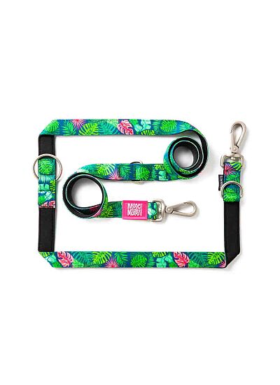 Max & Molly Οδηγός Περιπάτου Multi   Function Leash Tropical