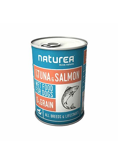 Naturea Κονσέρβα Σκύλου Chicken with Tuna & Salmon 400gr