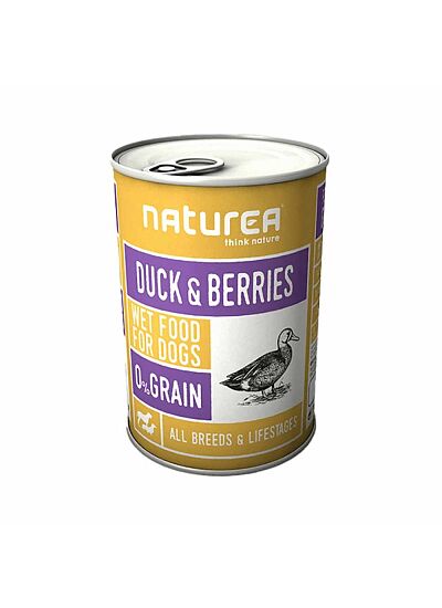 Naturea Κονσέρβα Σκύλου Duck & Berries 400gr