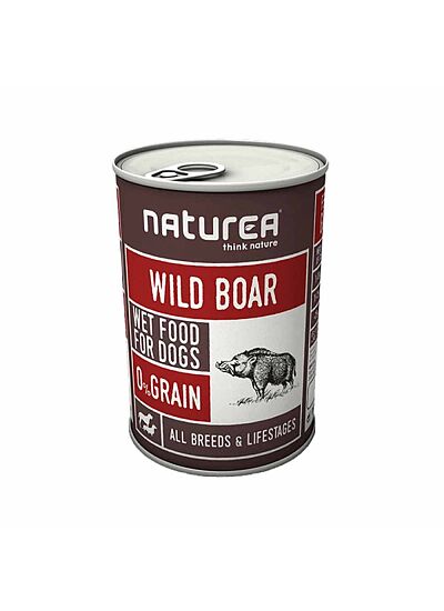 Naturea Κονσέρβα Σκύλου Wild Boar 400gr